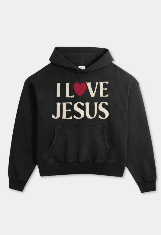 Unisex I Love Jesus Hoodie/T-Shirt